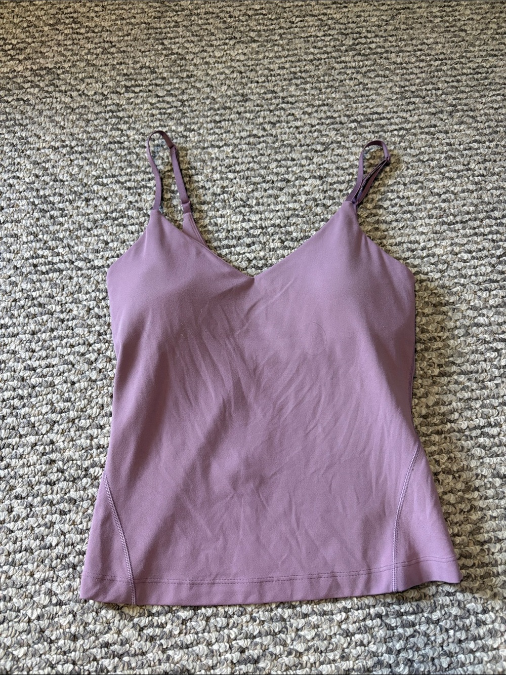 lululemon athletica Mauve V-Neck Adjustable-Strap Camisole